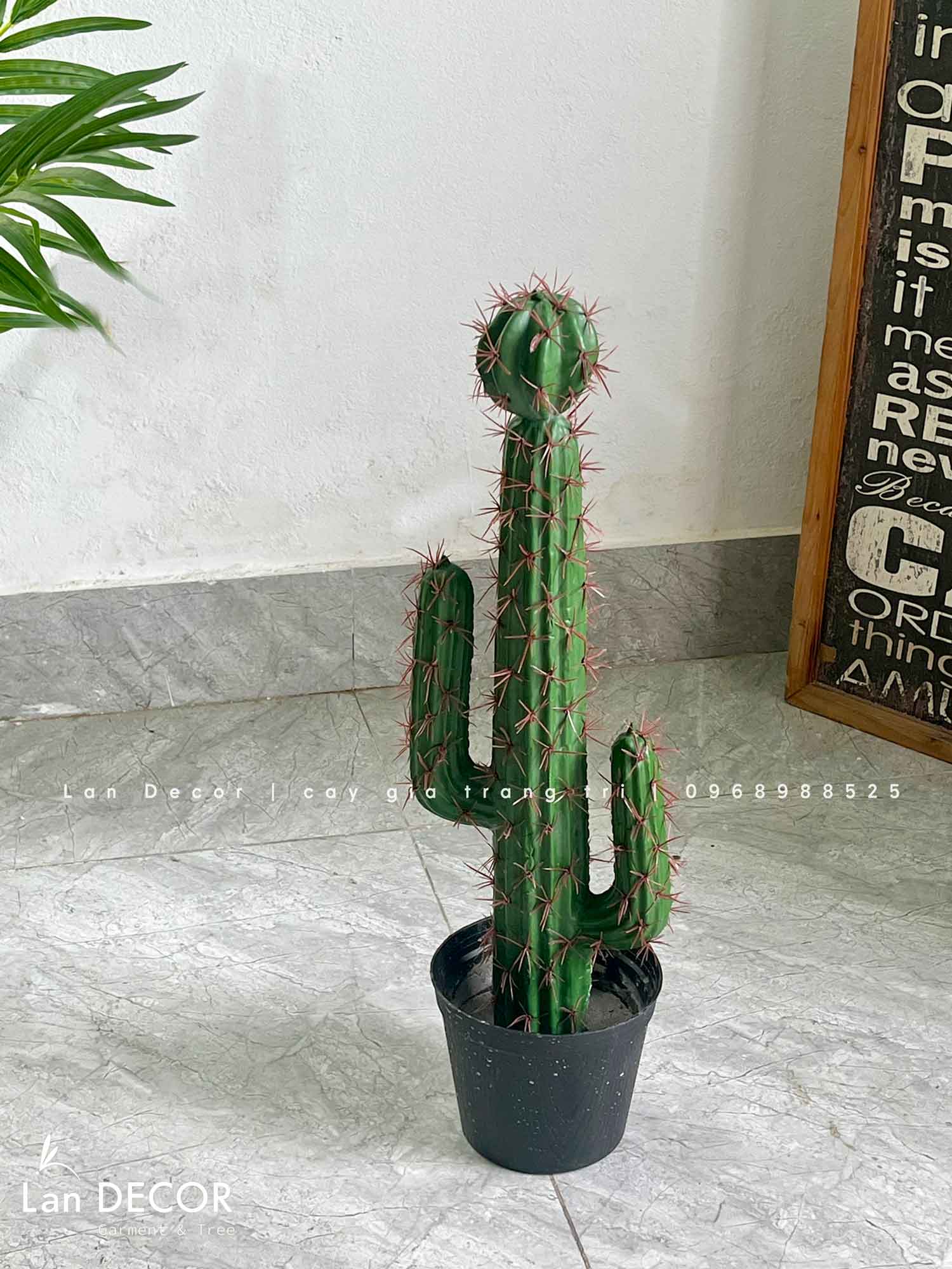 Xương Rồng Giả Decor- Xương Rồng Giả Trang Trí Tiểu Cảnh (59cm)- LC3039
