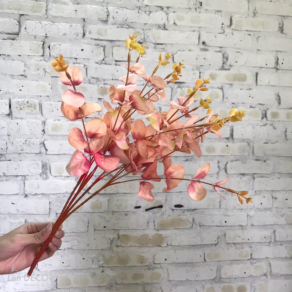 Cành lá táo trang trí Landecor - HC081