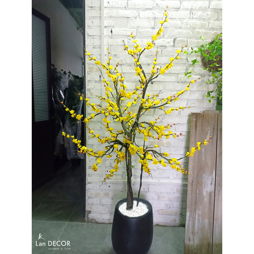 Cây mai vàng trang trí Landecor (170cm)- CC399