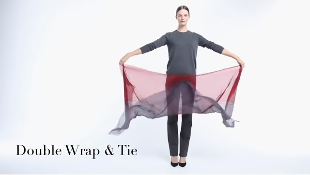 Những cách choàng khăn sang trọng và đẳng cấp cùng Thế Giới Khăn Đẹp