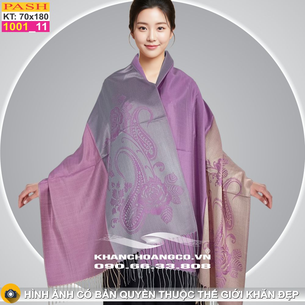 Khăn Choàng Cổ Pashmina Họa Tiết 1001_11