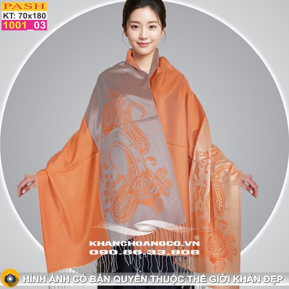 Khăn Choàng Cổ Pashmina Họa Tiết 1001_3