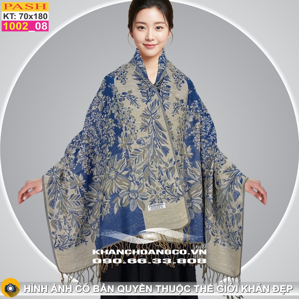 Khăn Choàng Cổ Pashmina Họa Tiết 1002_8