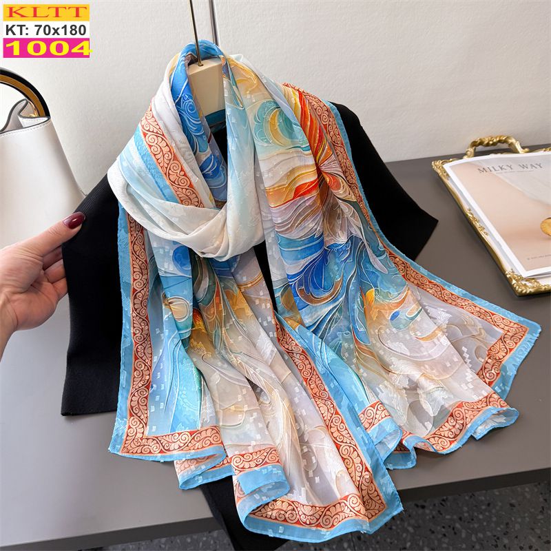 Khăn Voan Lụa Thế Giới Khăn Đẹp cao cấp KLTT_70_1004