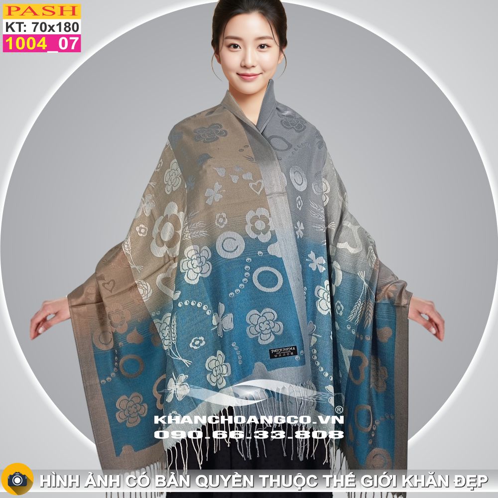Khăn Choàng Cổ Pashmina Họa Tiết 1004_07