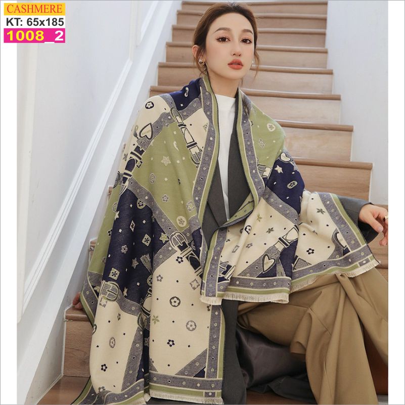 Khăn Choàng Cổ Cashmere Cao Cấp Thế Giới Khăn Đẹp C_1008_2