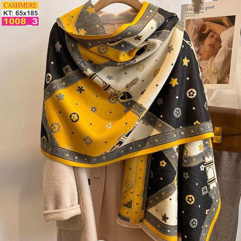 Khăn Choàng Cổ Cashmere Cao Cấp Thế Giới Khăn Đẹp C_1008_1