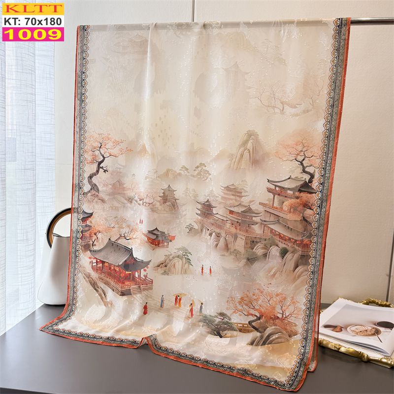 Khăn Voan Lụa Thế Giới Khăn Đẹp cao cấp KLTT_70_1009