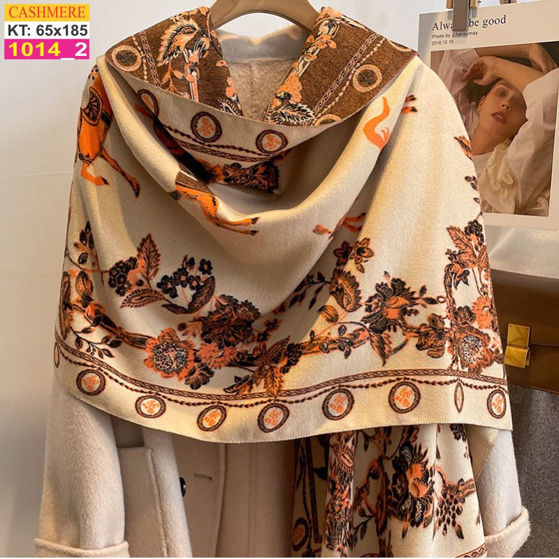 Khăn Choàng Cổ Cashmere Cao Cấp Thế Giới Khăn Đẹp C_1014_1