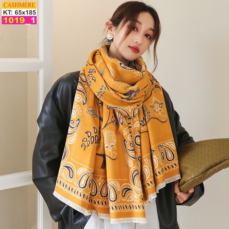 Khăn Choàng Cổ Cashmere Cao Cấp Thế Giới Khăn Đẹp C_1019_1
