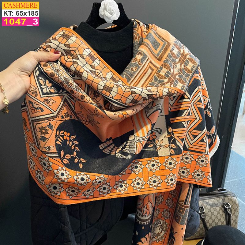 Khăn Choàng Cổ Cashmere Cao Cấp Thế Giới Khăn Đẹp C_1047_3