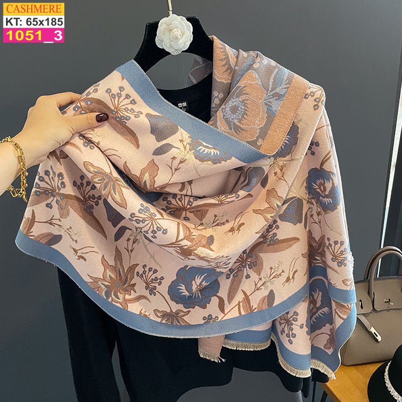 Khăn Choàng Cổ Cashmere Cao Cấp Thế Giới Khăn Đẹp CASHMERE 1051_3