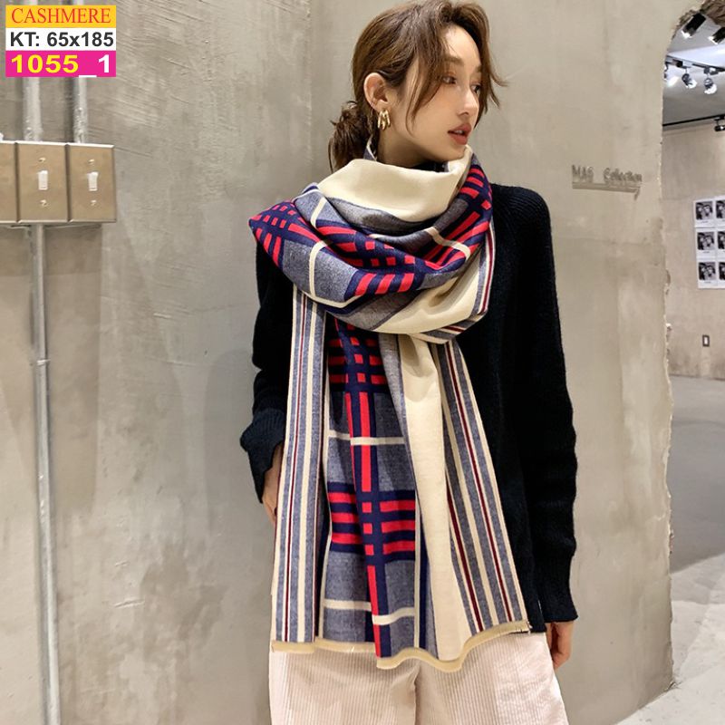 Khăn Choàng Cổ Cashmere Cao Cấp Thế Giới Khăn Đẹp CASHMERE 1055_1