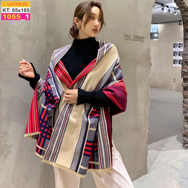 Khăn Choàng Cổ Cashmere Cao Cấp Thế Giới Khăn Đẹp CASHMERE 1055_1