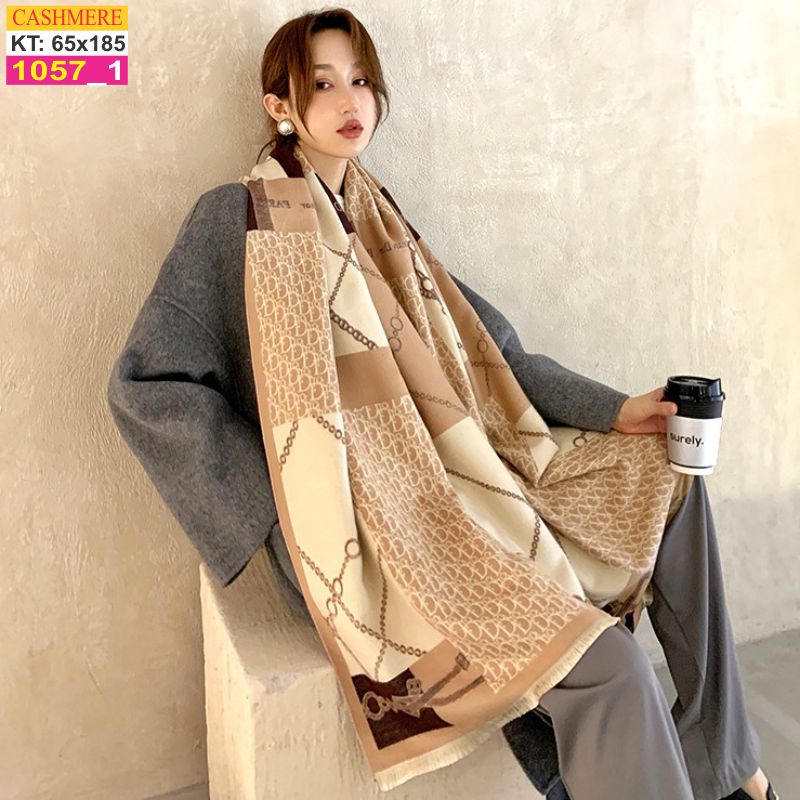 Khăn Choàng Cổ Cashmere Cao Cấp Thế Giới Khăn Đẹp CASHMERE 1057_1