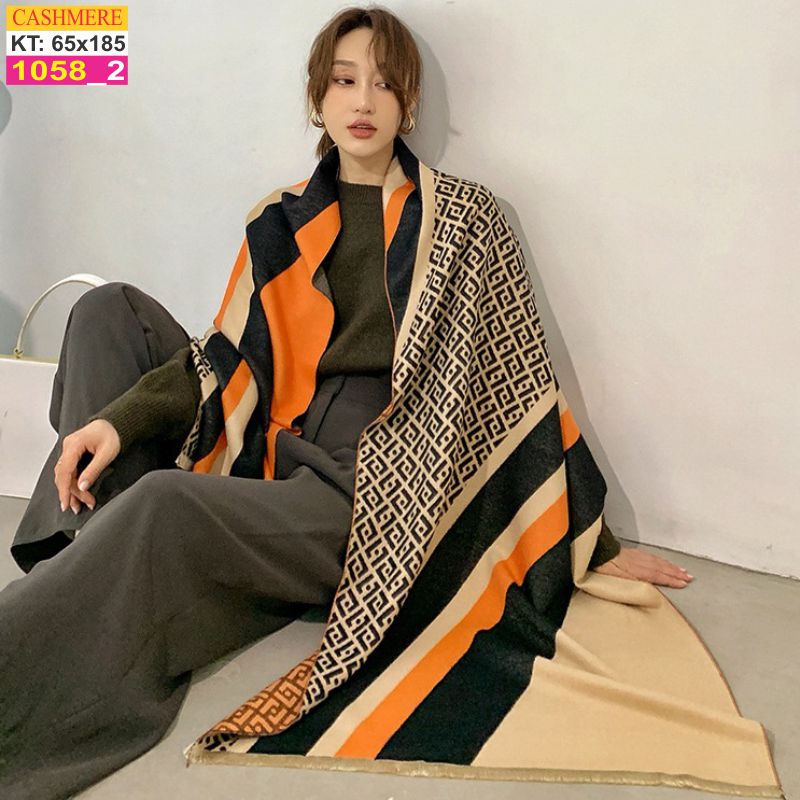 Khăn Choàng Cổ Cashmere Cao Cấp Thế Giới Khăn Đẹp CASHMERE 1058_2