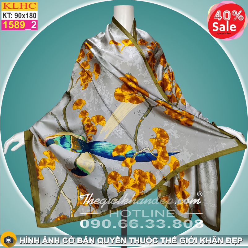 Khăn Choàng Cổ Lụa Thời Trang Thế Giới Khăn Đẹp KLHC 1068_3