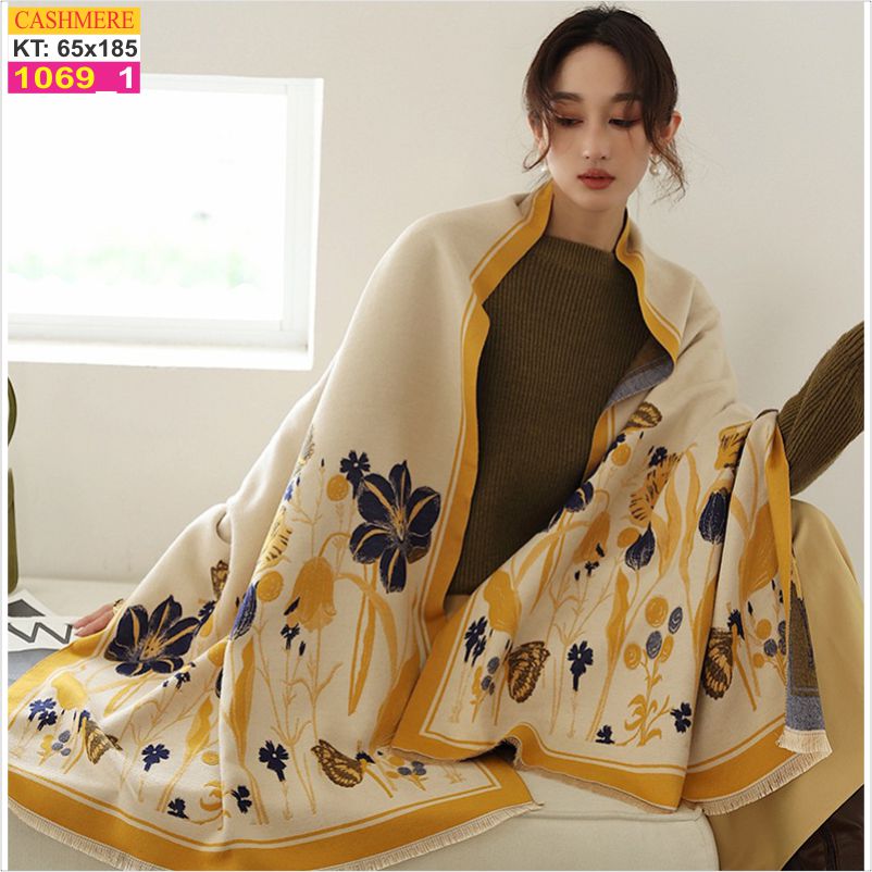 Khăn Choàng Cổ Cashmere Cao Cấp Thế Giới Khăn Đẹp CASHMERE 1069_1