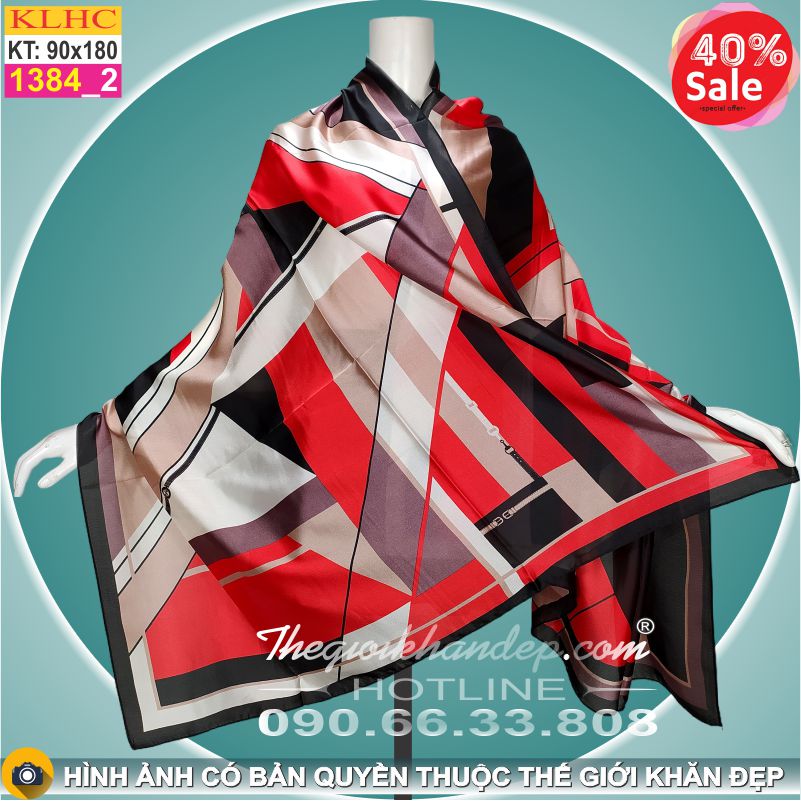 Khăn Choàng Cổ Lụa Thời Trang Thế Giới Khăn Đẹp KLHC 1069_4