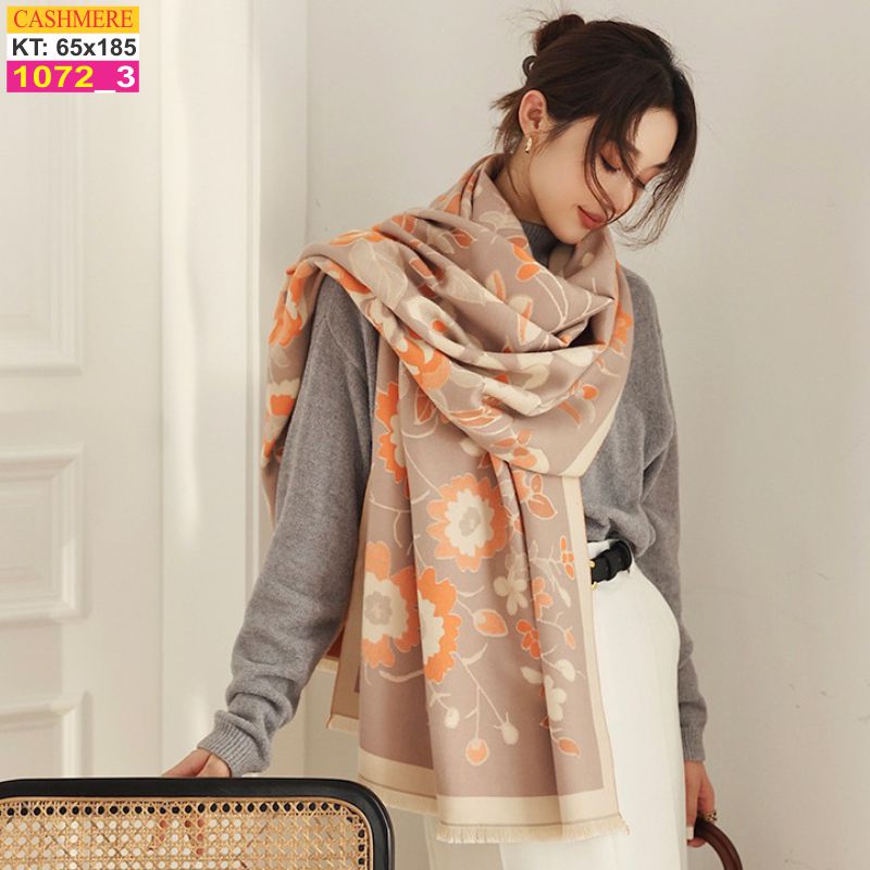 Khăn Choàng Cổ Cashmere Cao Cấp Thế Giới Khăn Đẹp CASHMERE 1072_3