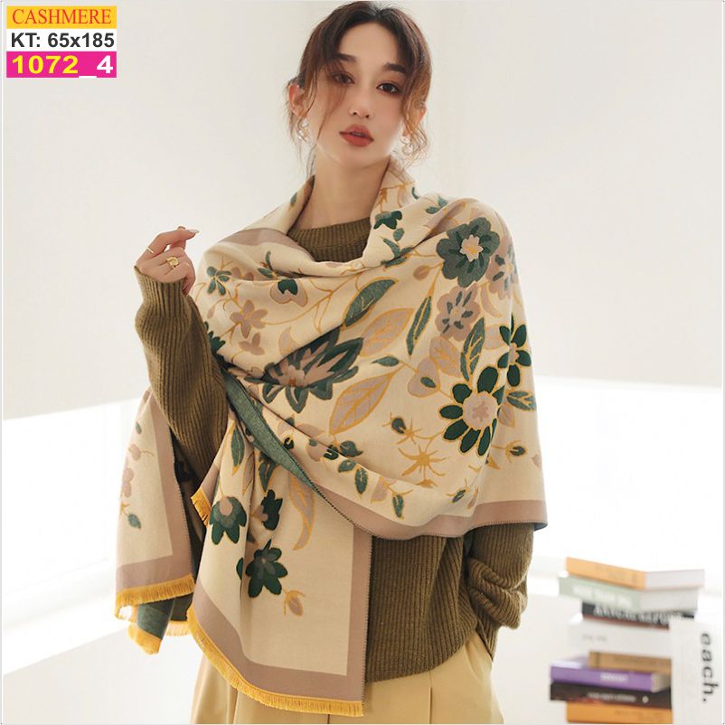 Khăn Choàng Cổ Cashmere Cao Cấp Thế Giới Khăn Đẹp CASHMERE 1072_4