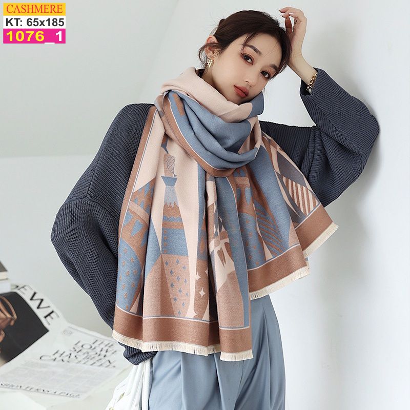 Khăn Choàng Cổ Cashmere Cao Cấp Thế Giới Khăn Đẹp CASHMERE 1076_1