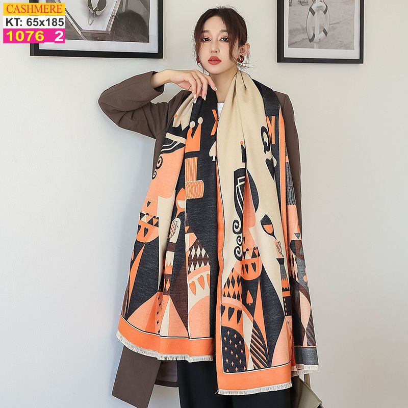 Khăn Choàng Cổ Cashmere Cao Cấp Thế Giới Khăn Đẹp C_1076_2