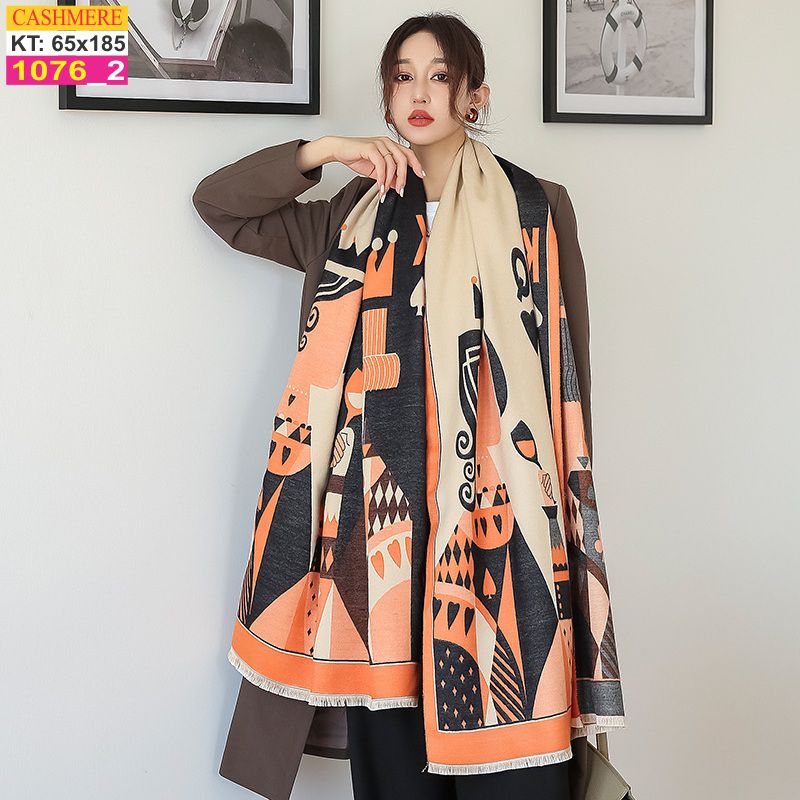 Khăn Choàng Cổ Cashmere Cao Cấp Thế Giới Khăn Đẹp CASHMERE 1076_2