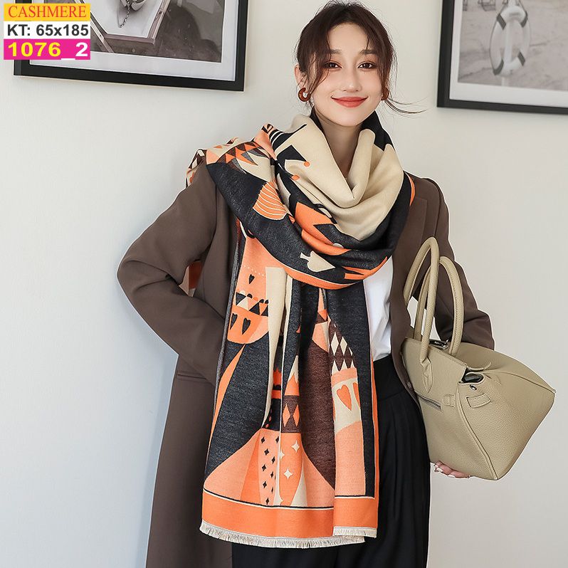 Khăn Choàng Cổ Cashmere Cao Cấp Thế Giới Khăn Đẹp C_1076_2