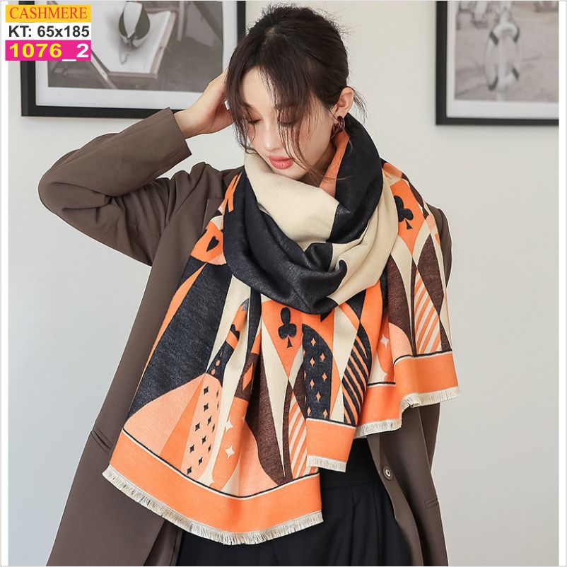 Khăn Choàng Cổ Cashmere Cao Cấp Thế Giới Khăn Đẹp C_1076_2