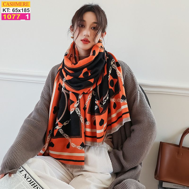 Khăn Choàng Cổ Cashmere Cao Cấp Thế Giới Khăn Đẹp C_1077_1