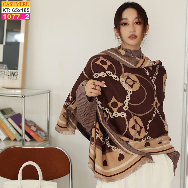 Khăn Choàng Cổ Cashmere Cao Cấp Thế Giới Khăn Đẹp CASHMERE 1077_2