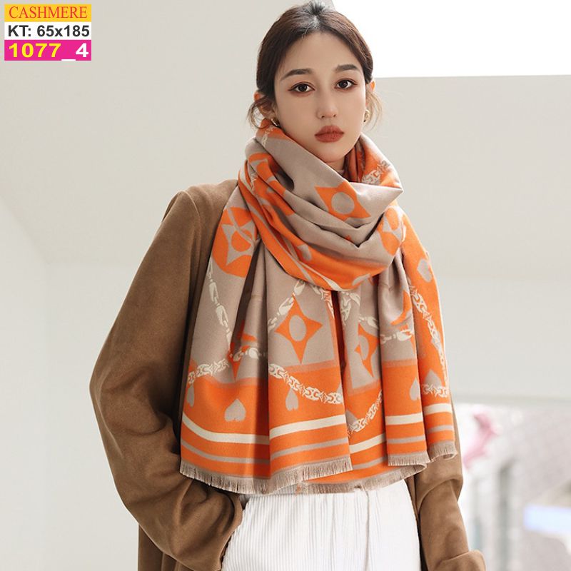 Khăn Choàng Cổ Cashmere Cao Cấp Thế Giới Khăn Đẹp CASHMERE 1077_4