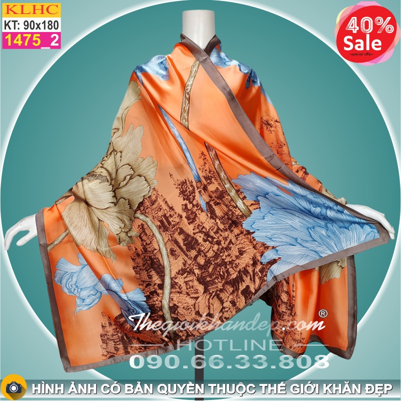 Khăn Choàng Cổ Lụa Thời Trang Thế Giới Khăn Đẹp KLHC 1113_1