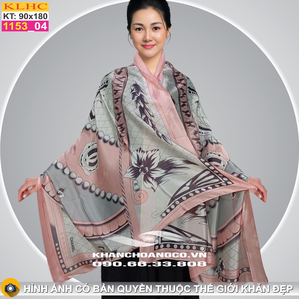 Khăn Choàng Cổ Lụa Thời Trang Thế Giới Khăn Đẹp KLHC 1050_3
