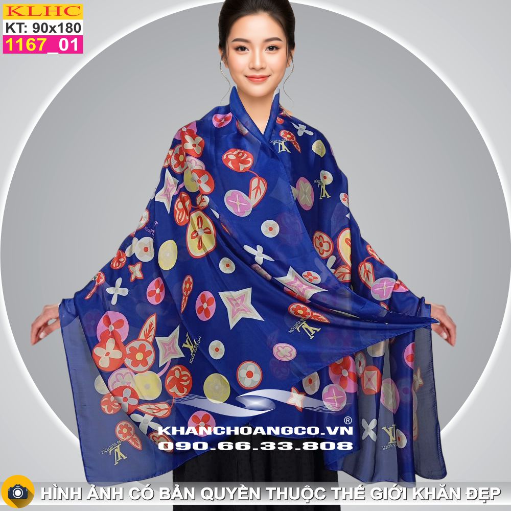 Khăn Choàng Cổ Lụa Thời Trang Thế Giới Khăn Đẹp KLHC 1032_1