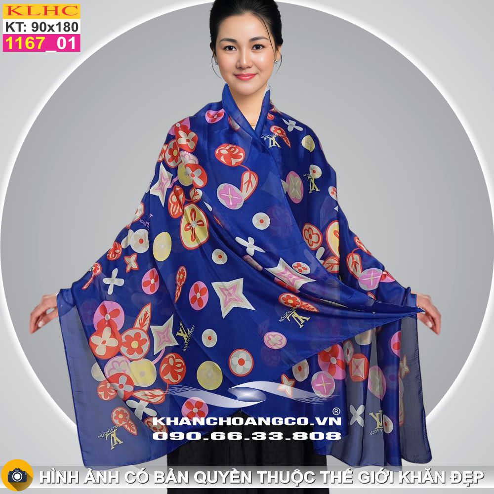 Khăn Choàng Cổ Lụa Thời Trang Thế Giới Khăn Đẹp KLHC 1032_1