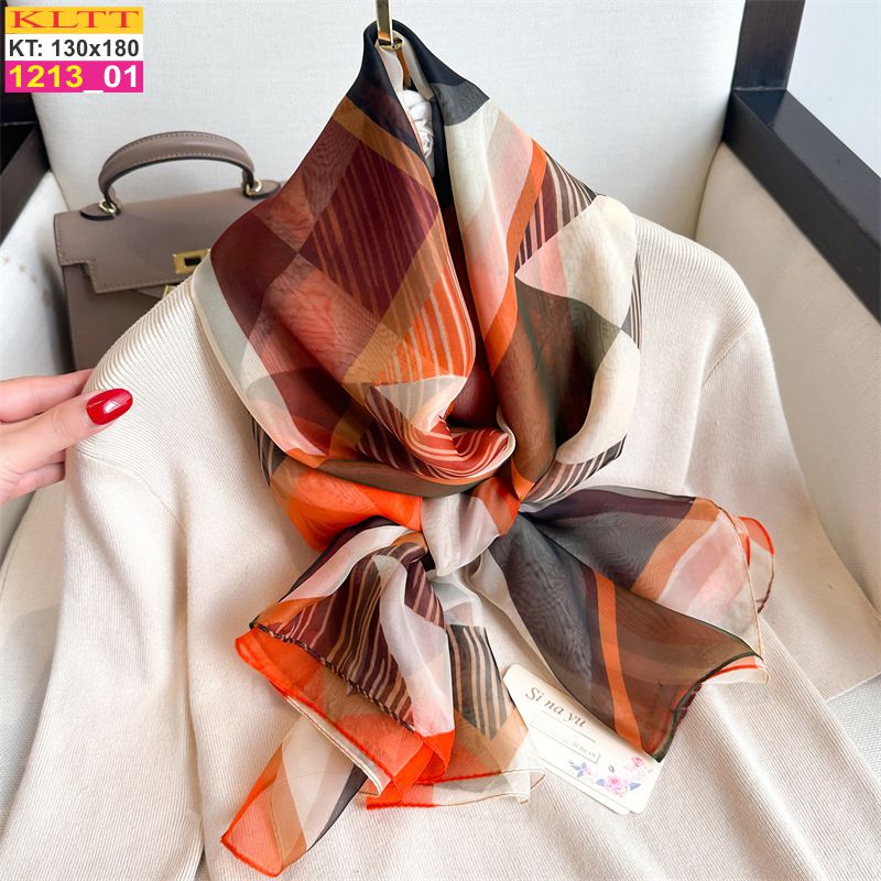 Khăn Lụa Tơ Tằm Thế Giới Khăn Đẹp cao cấp KLTT 213_01