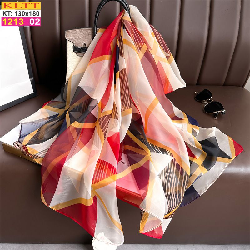 Khăn Lụa Tơ Tằm Thế Giới Khăn Đẹp cao cấp KLTT 213_02