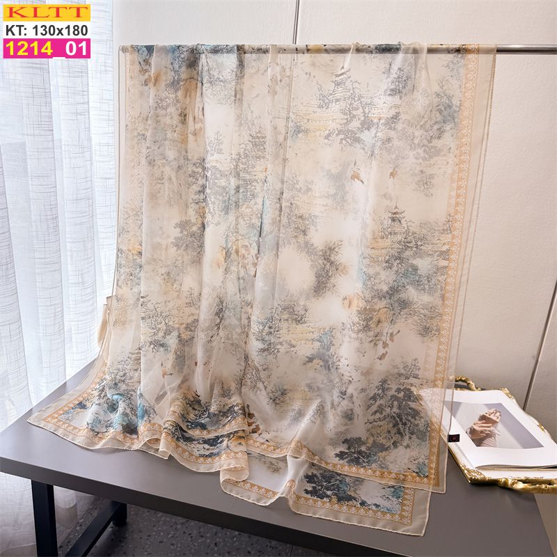 Khăn Lụa Tơ Tằm Thế Giới Khăn Đẹp cao cấp KLTT 214_01