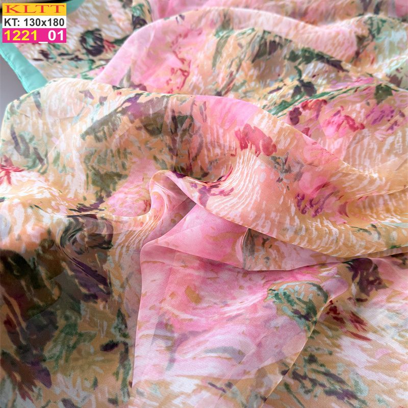 Khăn Lụa Tơ Tằm Thế Giới Khăn Đẹp cao cấp KLTT 221_01