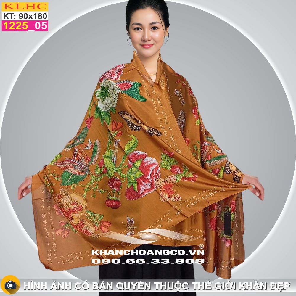 Khăn Choàng Cổ Lụa Thời Trang Thế Giới Khăn Đẹp KLHC 1045_4