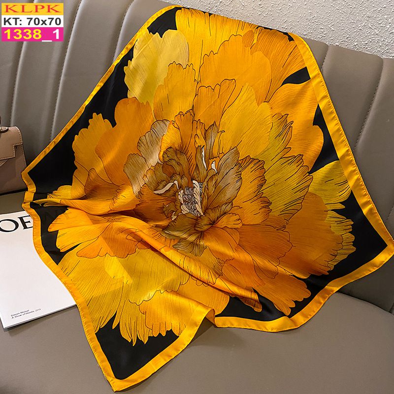 Khăn Phụ Kiện Lụa Vuông 70cm - Thế Giới Khăn Đẹp C1010_1