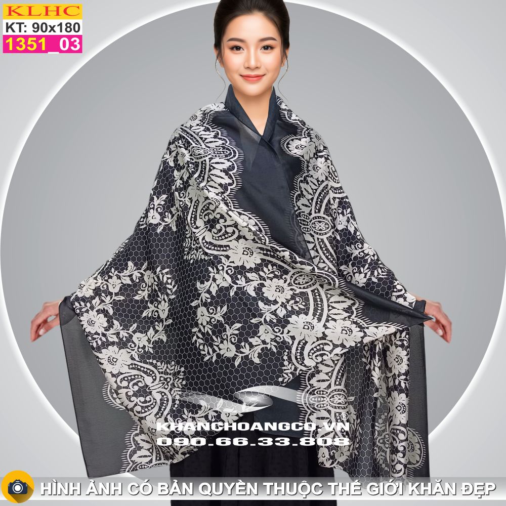 Khăn Choàng Cổ Lụa Thời Trang Thế Giới Khăn Đẹp KLHC 1126_3