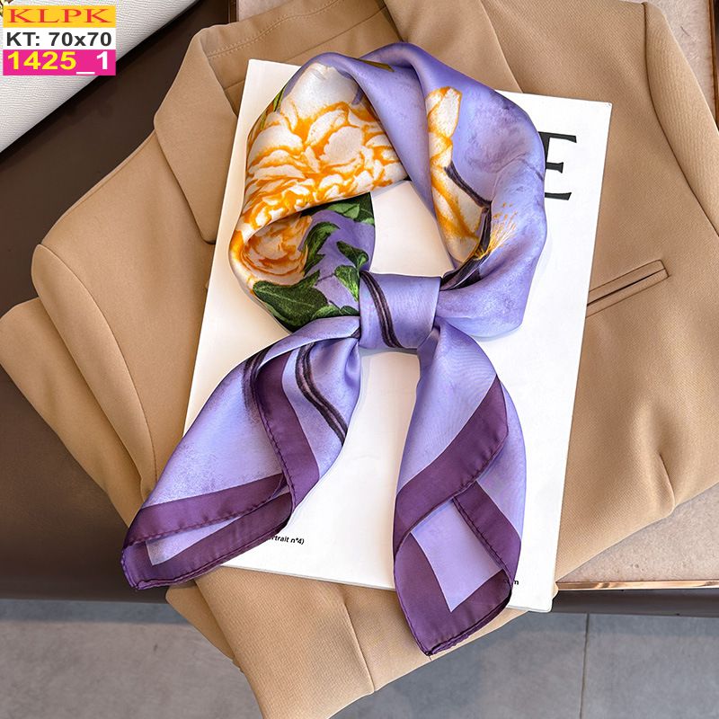Khăn Phụ Kiện Lụa Vuông 70cm - Thế Giới Khăn Đẹp C1060_1