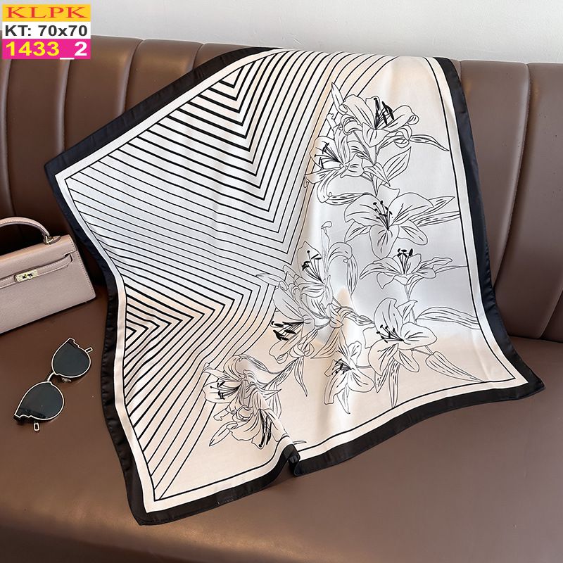 Khăn Phụ Kiện Lụa Vuông 70cm - Thế Giới Khăn Đẹp C1005_2
