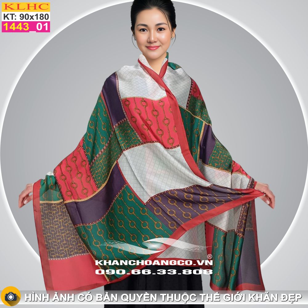 Khăn Choàng Cổ Lụa Thời Trang Thế Giới Khăn Đẹp KLHC 1048_1