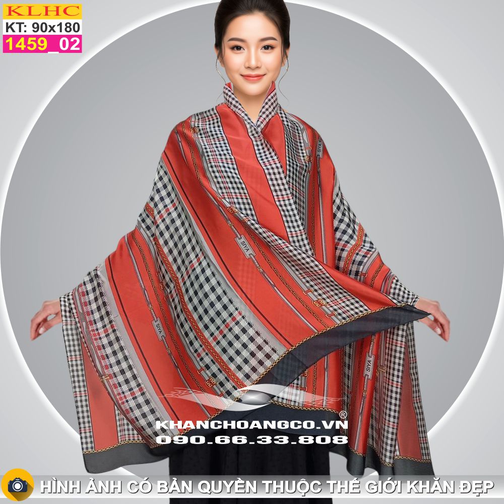 Khăn Choàng Cổ Lụa Thời Trang Thế Giới Khăn Đẹp KLHC 1081_2