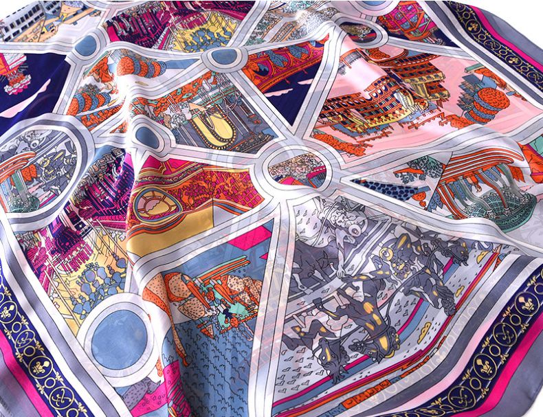 Khăn Choàng Cổ Lụa Thời Trang Thế Giới Khăn Đẹp KLHC 1001_1