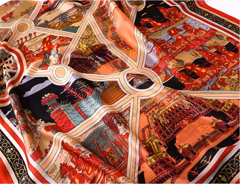 Khăn Choàng Cổ Lụa Thời Trang Thế Giới Khăn Đẹp KLHC 1001_2